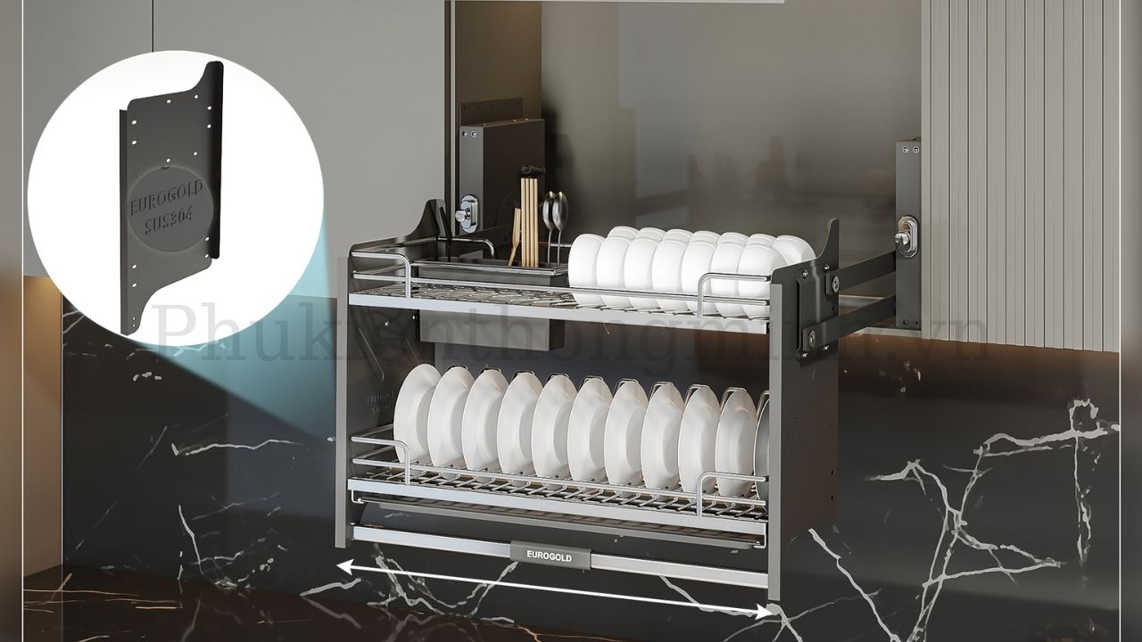 Giá Bát Nâng Hạ Eurogold 700mm