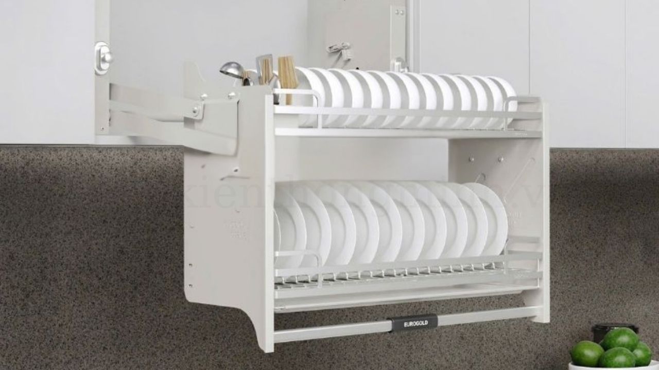 Giá Bát Nâng Hạ Eurogold Inox 304