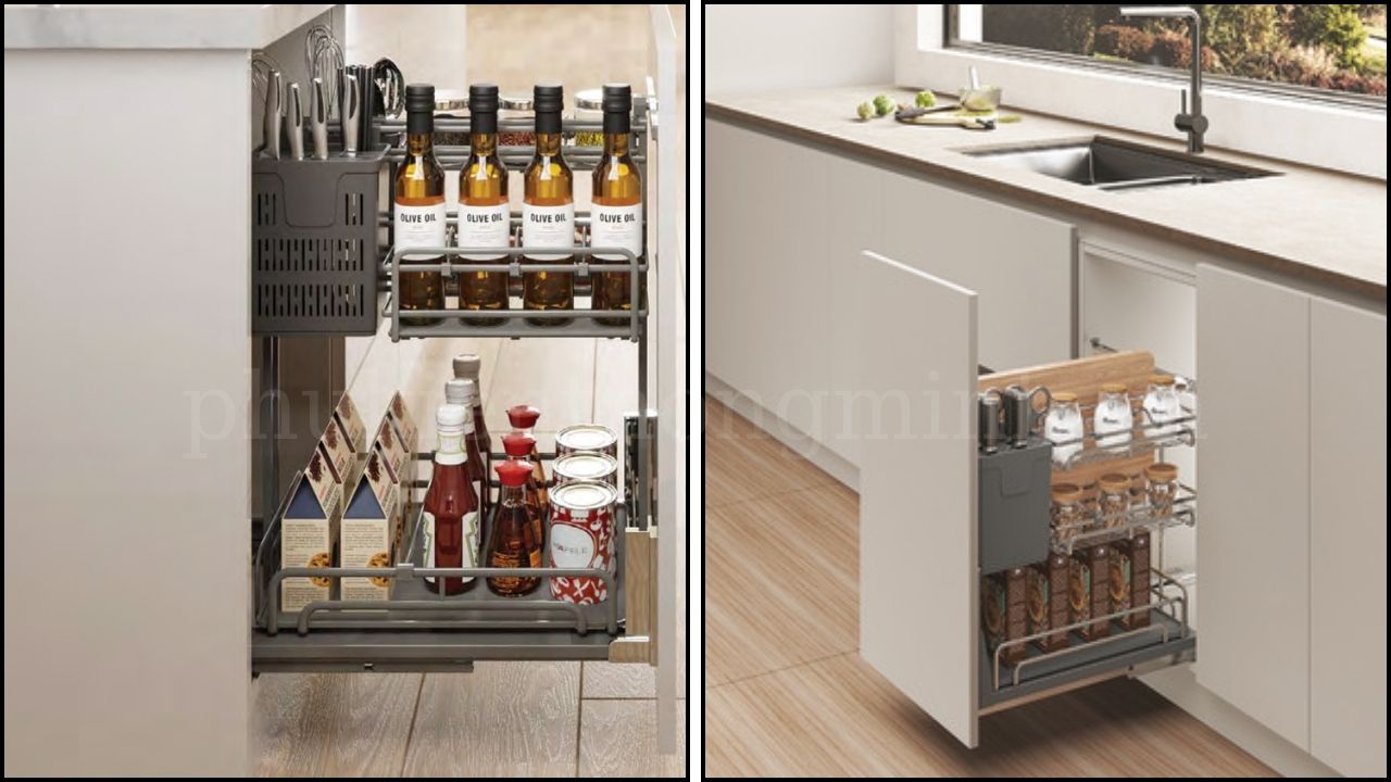 Giá gia vị dao thớt Hafele – Mọi thứ trong tầm tay khi nấu ăn