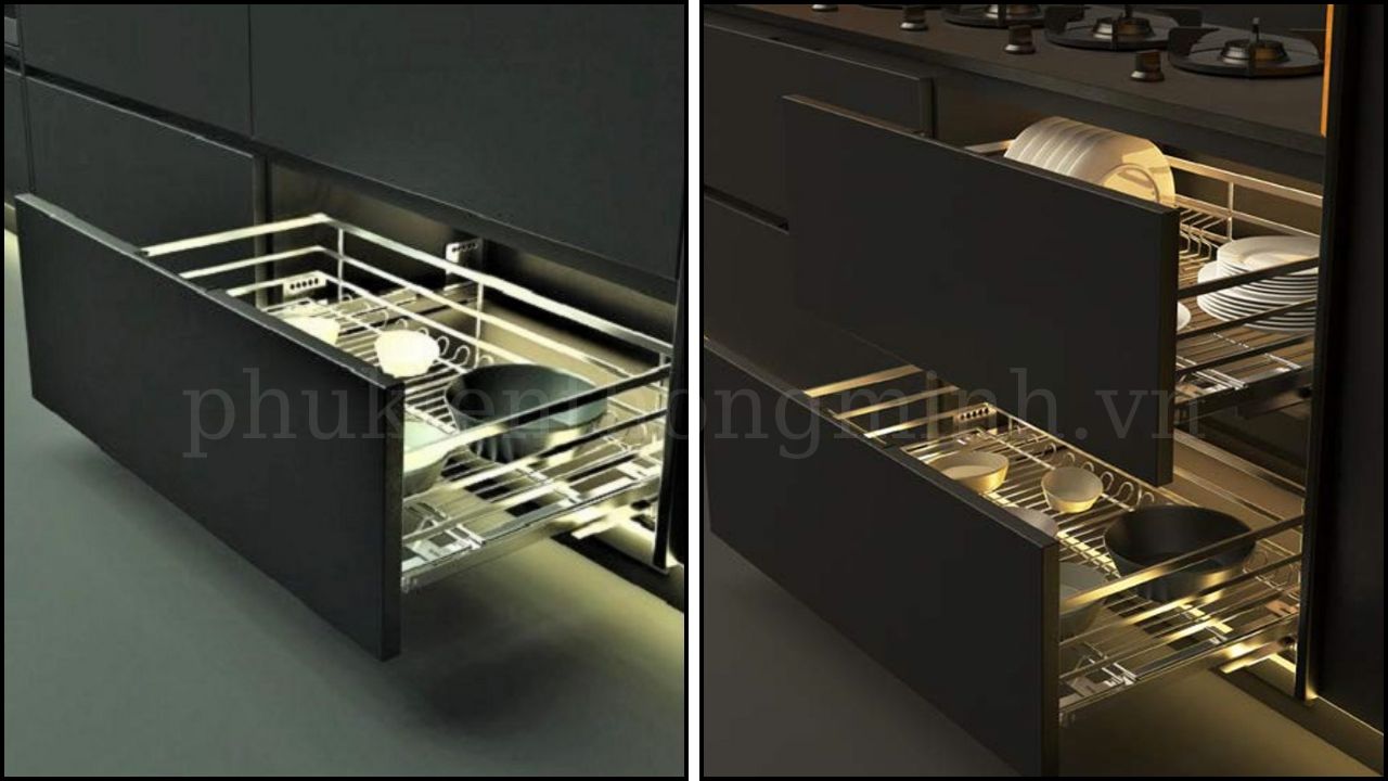 Giá xoong nồi Hafele – Giải pháp cho những vật dụng nặng