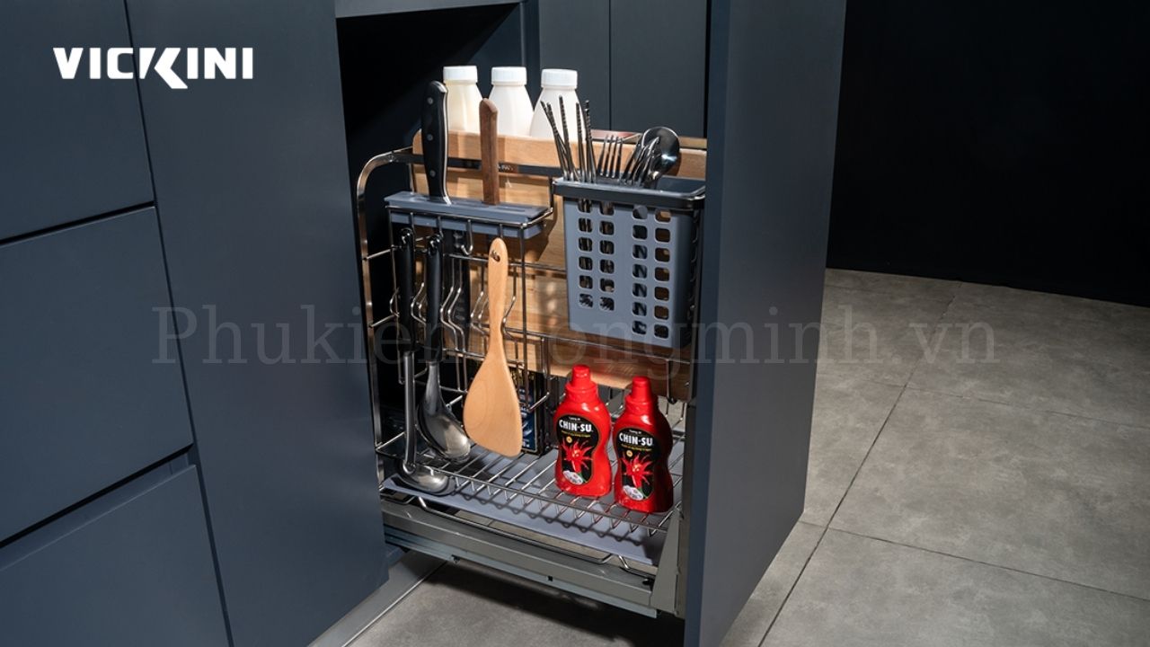 Kệ Gia Vị Dao Thớt Vickini