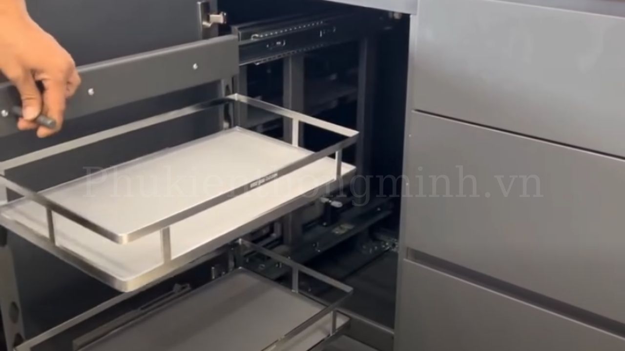 Kệ Góc Tủ Bếp Vickini