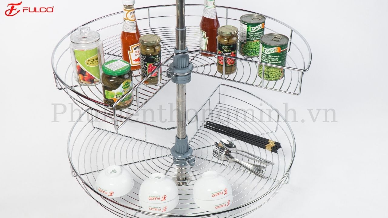Mâm Xoay Tủ Bếp 270 Độ Fulco FC56
