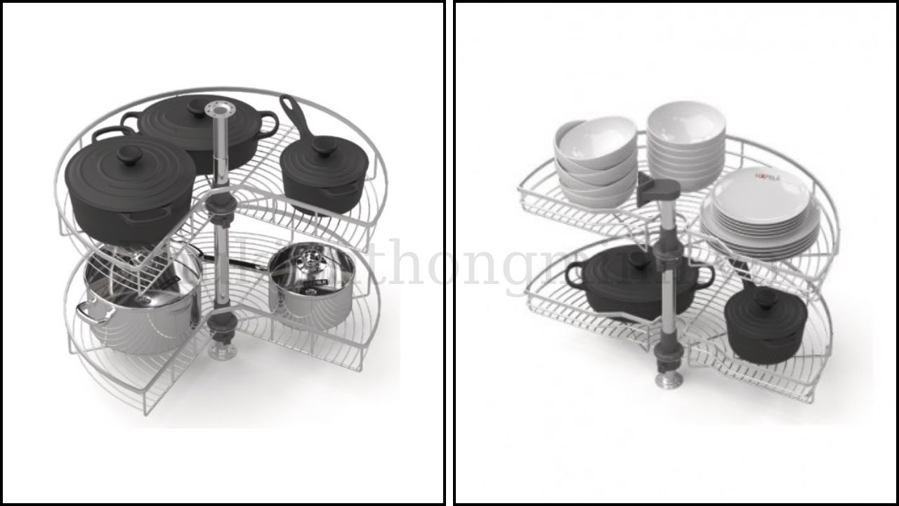 So Sánh Mâm Xoay 3/4 Hafele Và Mâm Xoay 1/2 Hafele