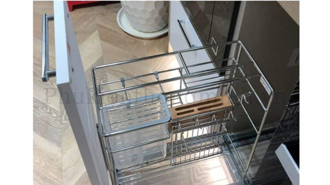 Thiết Kế Và Cấu Tạo Giá Dao Thớt Hafele 200