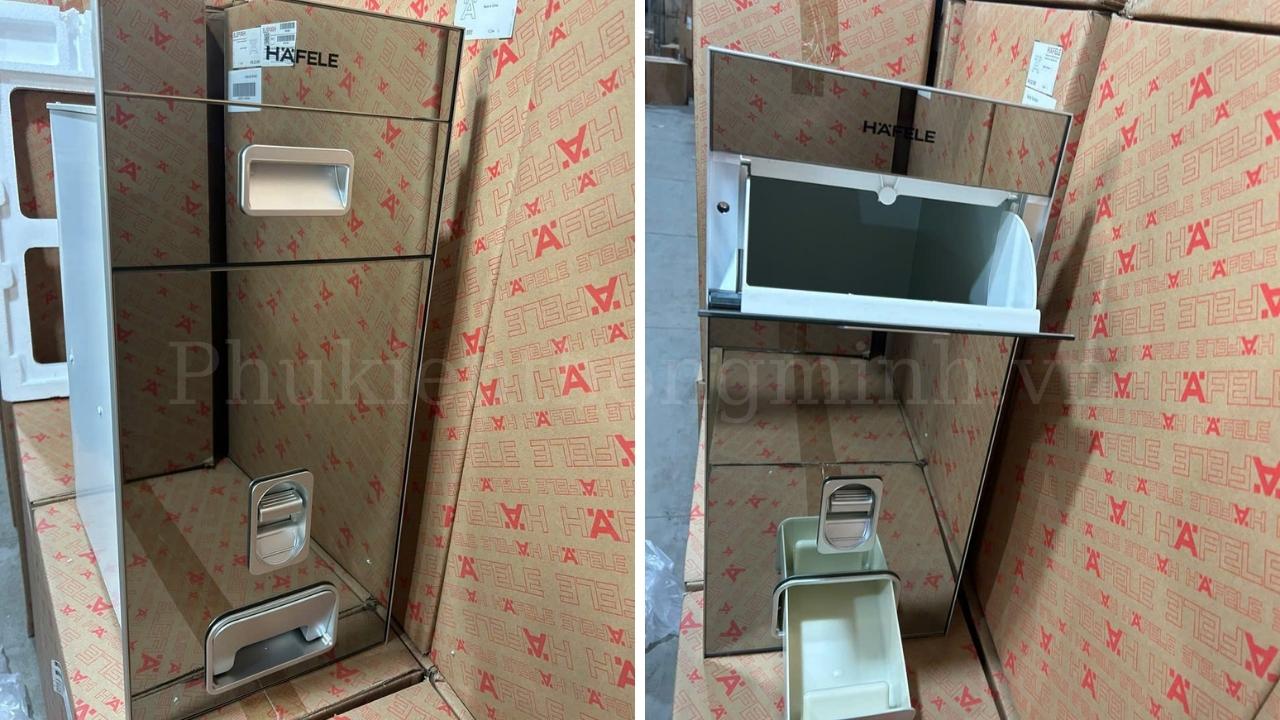 Thùng Đựng Gạo Âm 300mm Hafele 549.32.990