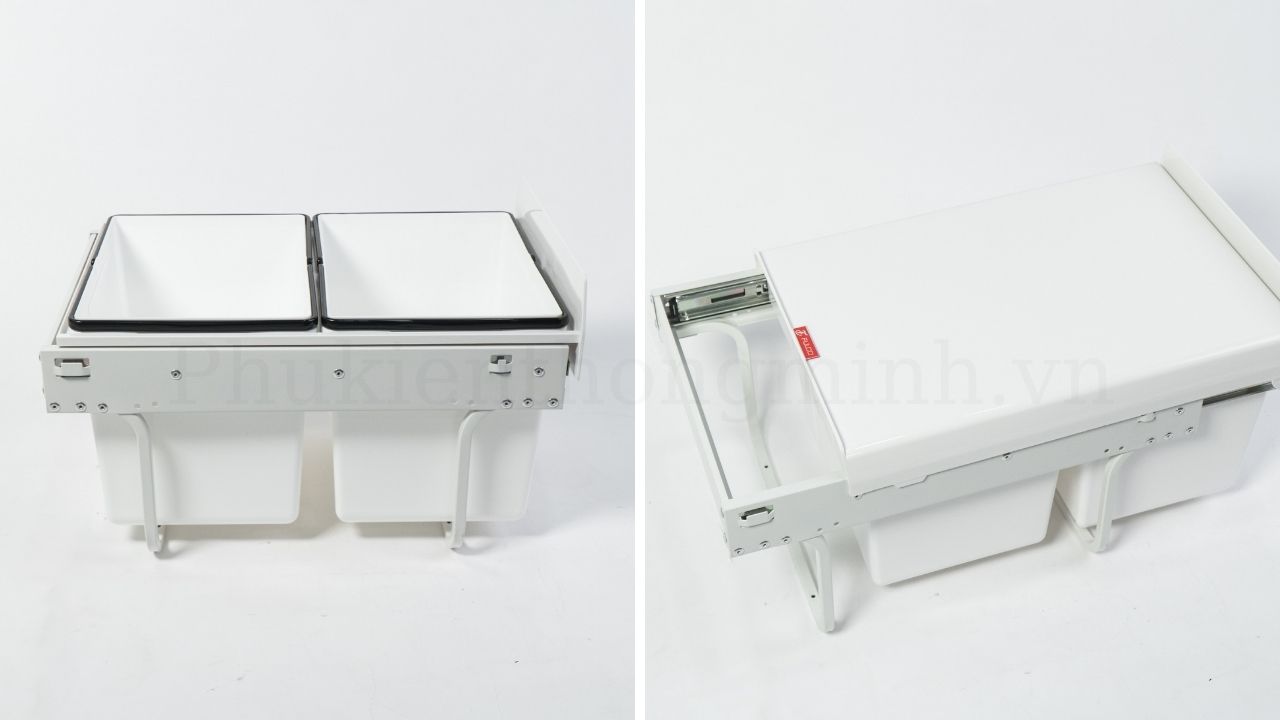 Thùng Rác Đôi Gắn Cánh Fulco FC47