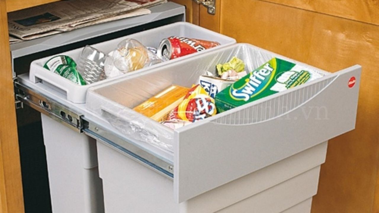 Thùng Rác Đôi Hafele