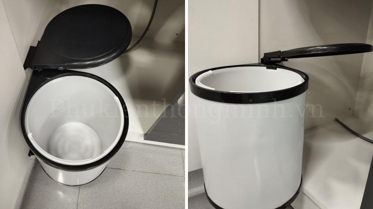 Thùng Rác Viola 400mm Hafele 14 Lít Và 8 Lít