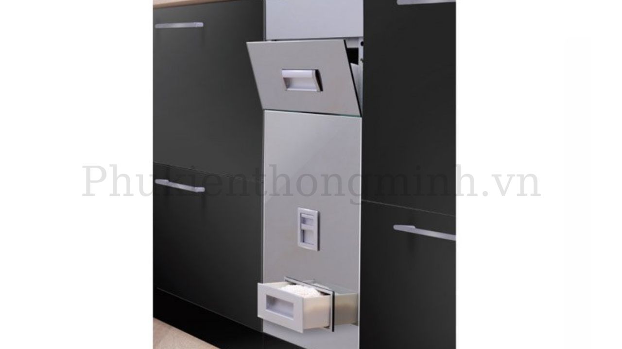 Thùng Gạo Âm Tủ Hafele