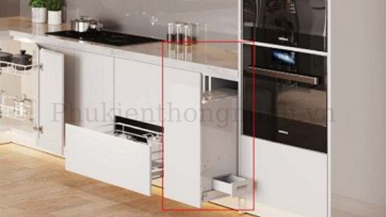 Thùng Gạo Gắn Cánh Hafele