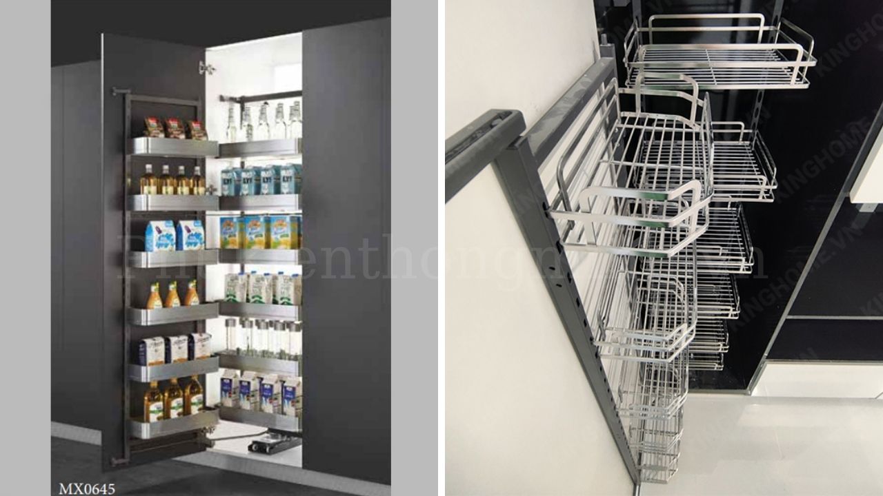 Tủ Đồ Khô 6 Tầng Cánh Mở Eurogold