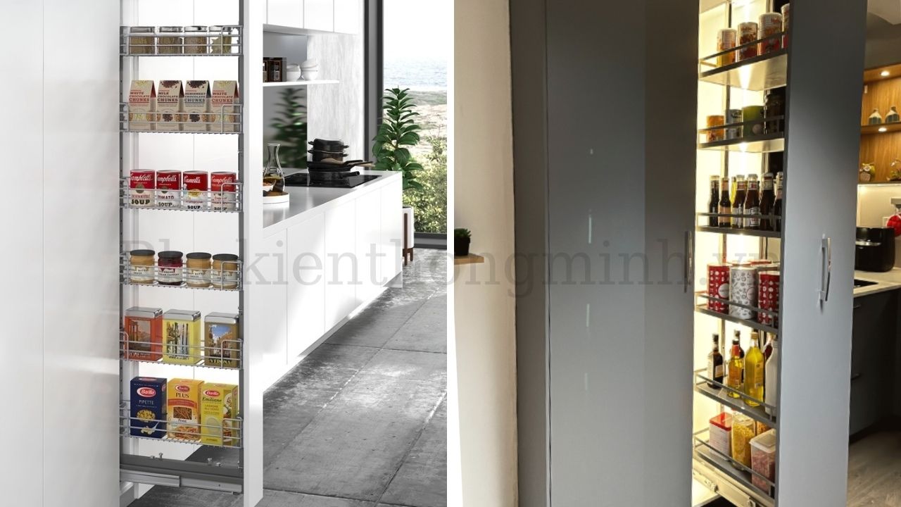 Tủ đồ khô 6 tầng cánh rút Eurogold