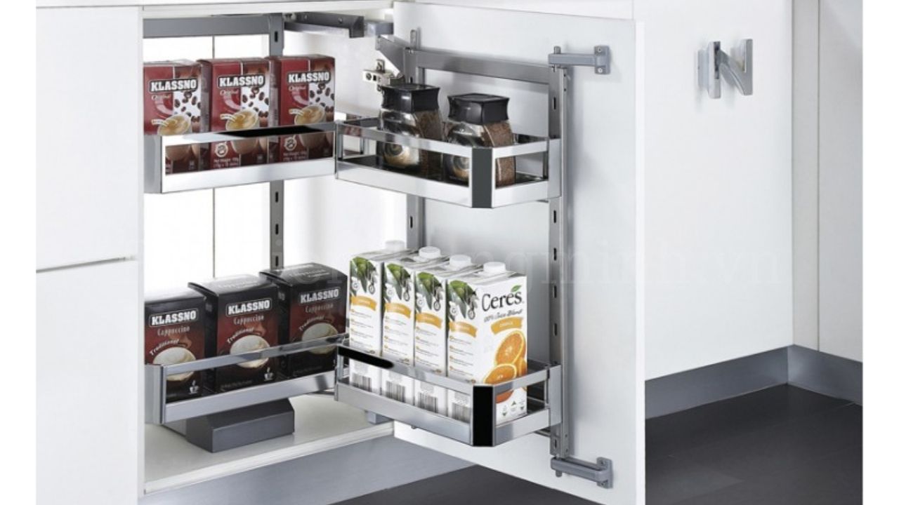 Tủ đồ khô 2 tầng Eurogold inox hộp