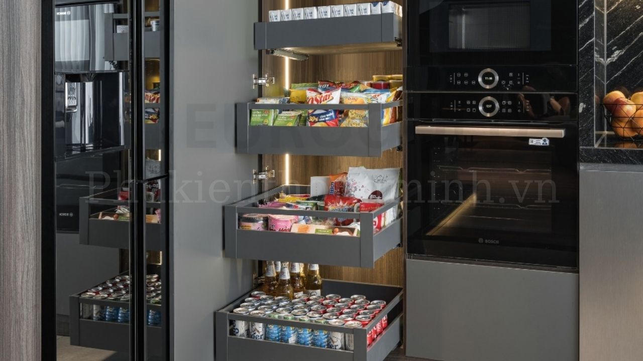 Tủ đồ khô 4 tầng độc lập Eurogold