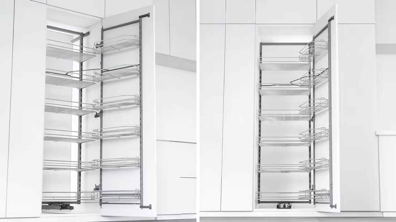 Tủ đồ khô 6 tầng cánh mở Eurogold Inox 304