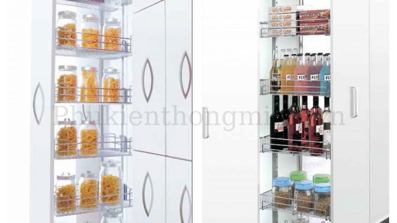 Tủ đồ khô 6 tầng cánh rút Eurogold Inox 201