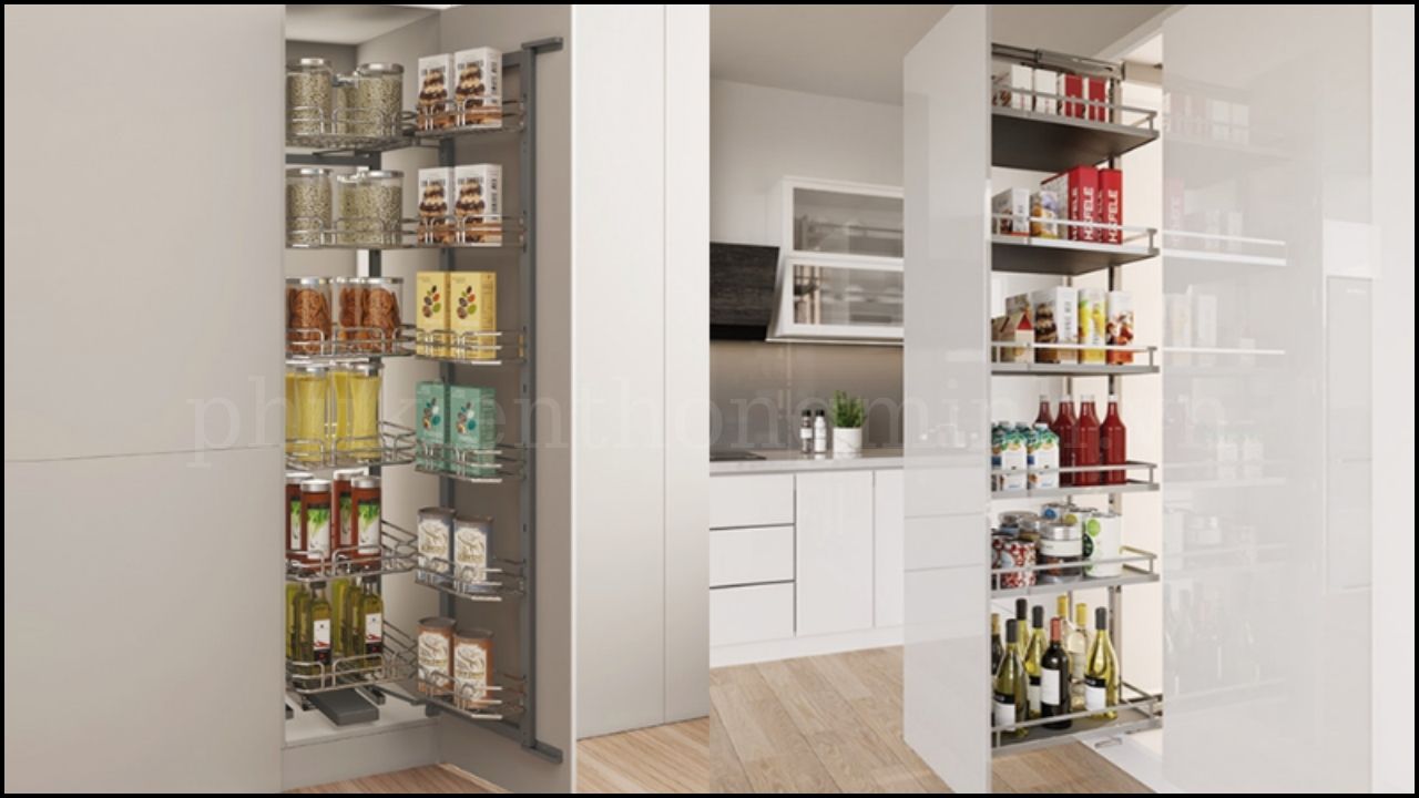 Tủ đồ khô Hafele – “Kho thực phẩm mini” ngay trong gian bếp