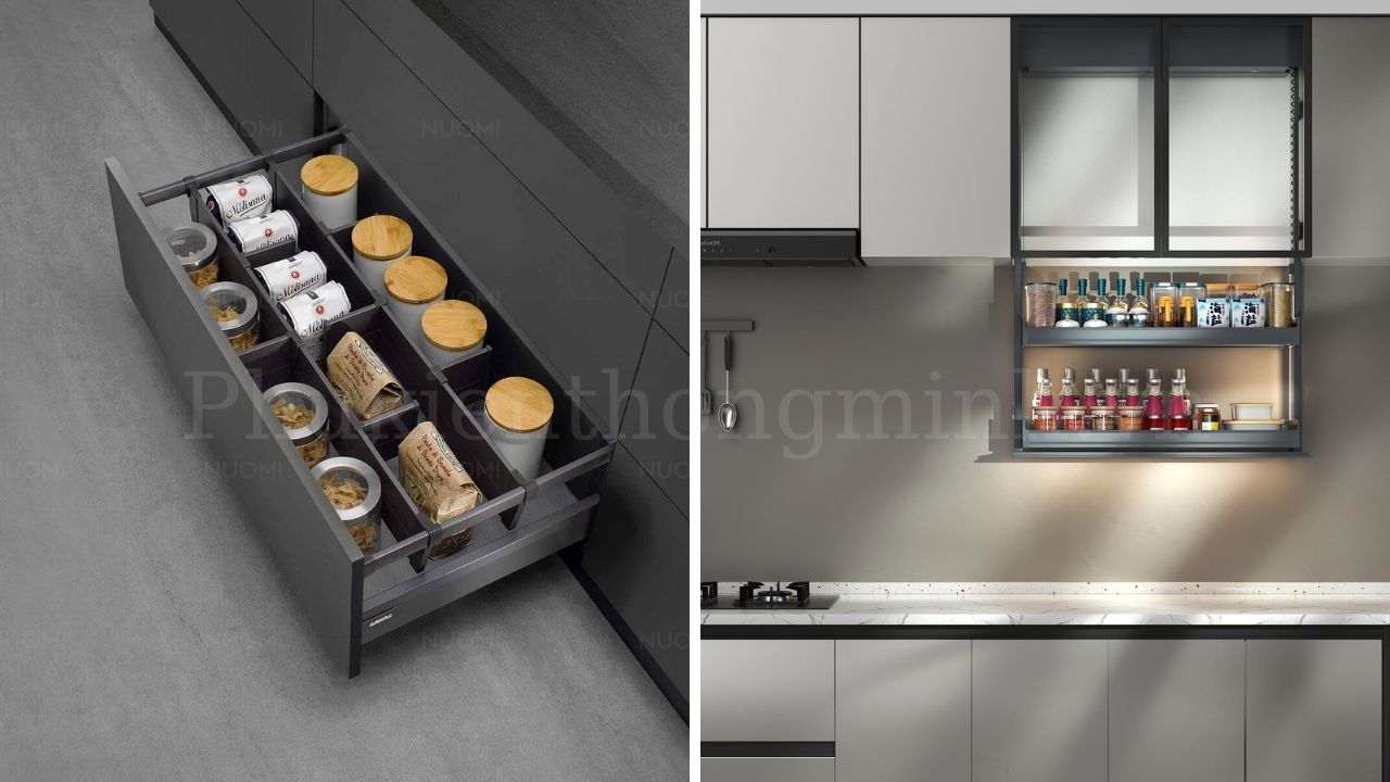 Các dòng giá gia vị Eurogold nổi bật dựa trên vị trí lắp đặt