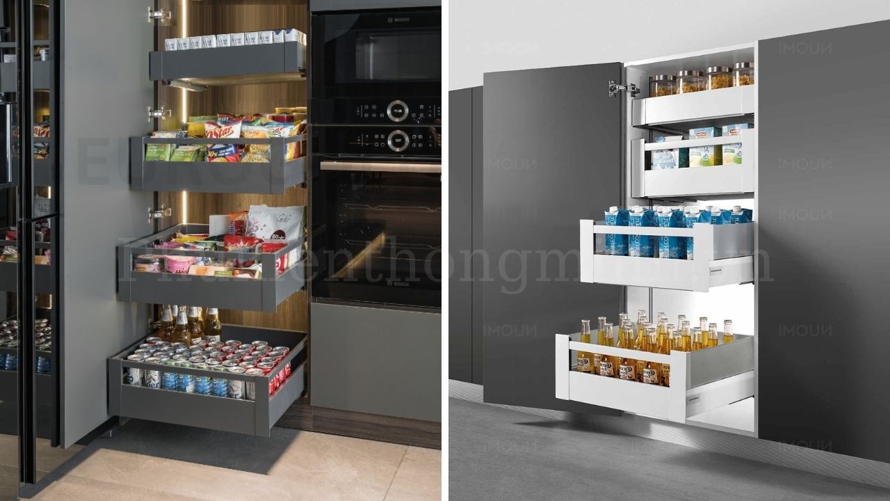 Các mẫu tủ đồ khô 4 tầng độc lập Eurogold nổi bật