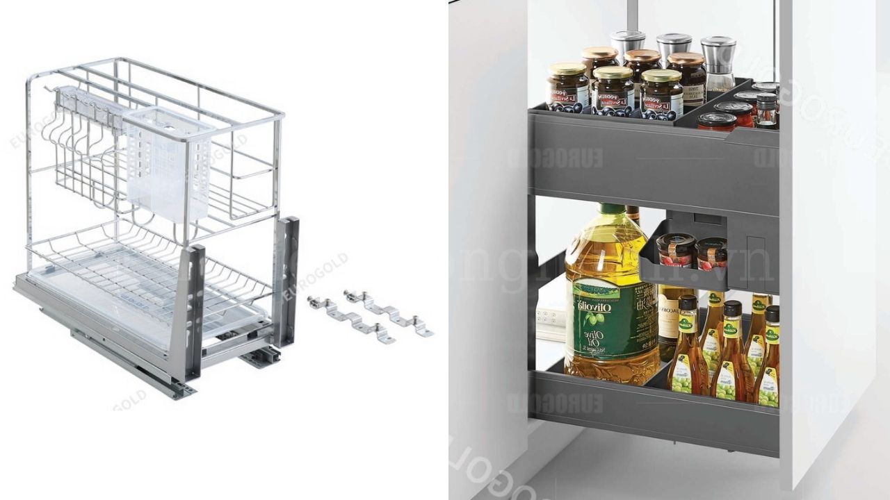 Cần hiểu rõ kích thước giá gia vị Eurogold trước khi mua