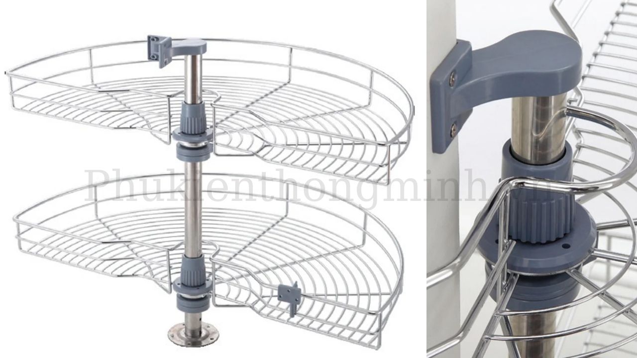 Cấu tạo chi tiết của mâm xoay hình bán nguyệt Eurogold