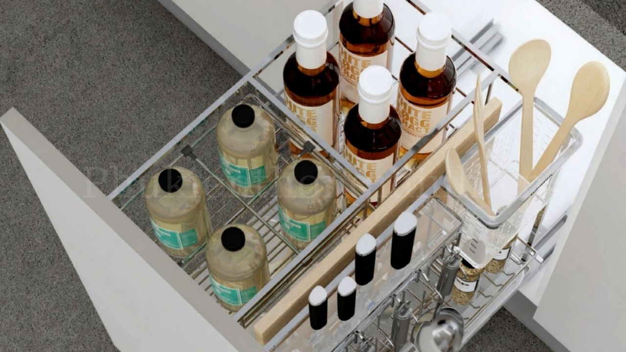 Cấu tạo đa năng giúp tối ưu không gian bếp một cách hiệu quả nhất