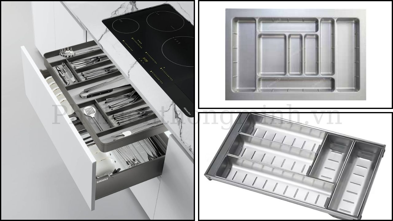 Điểm danh các mẫu khay chia muỗng đũa Eurogold nổi bật