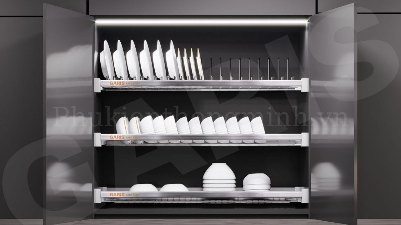 Giá bát cố định 3 tầng Garis