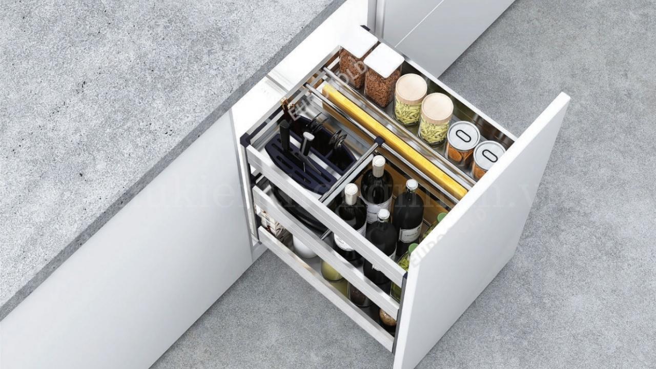 Giá dao thớt chai lọ inox hộp EU Eurogold