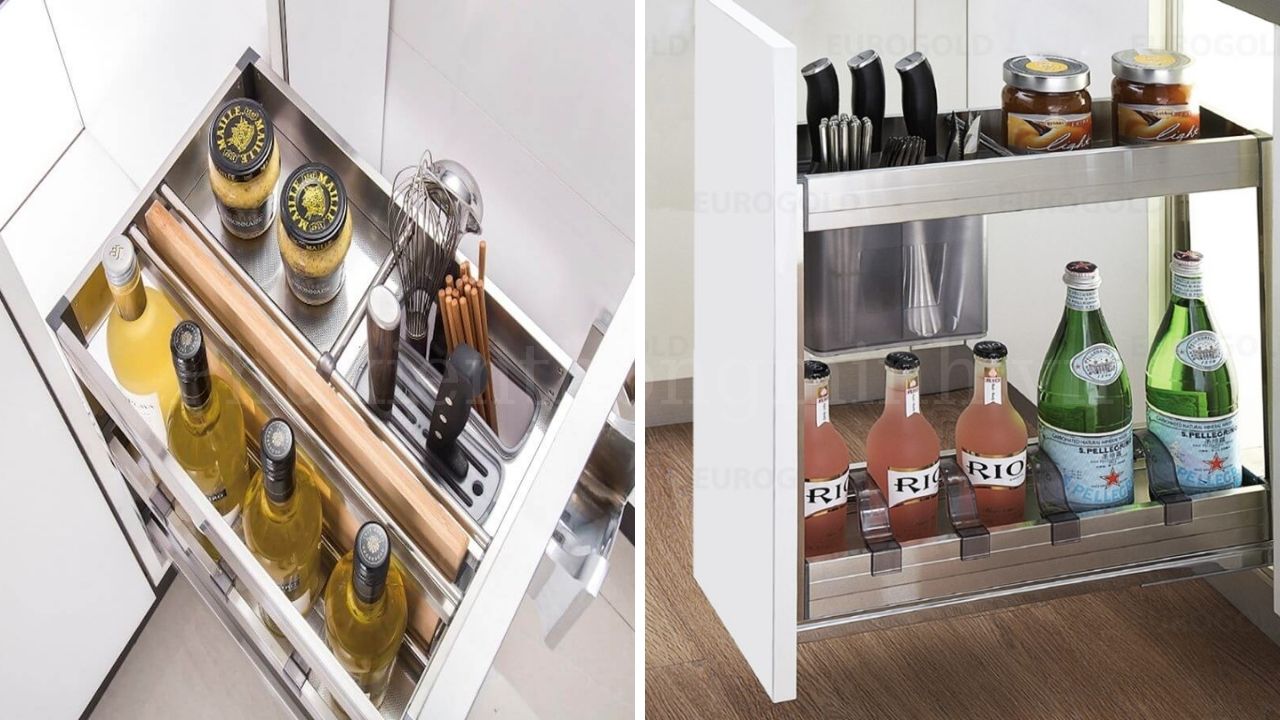 Giá dao thớt thiết kế dạng hộp Eurogold