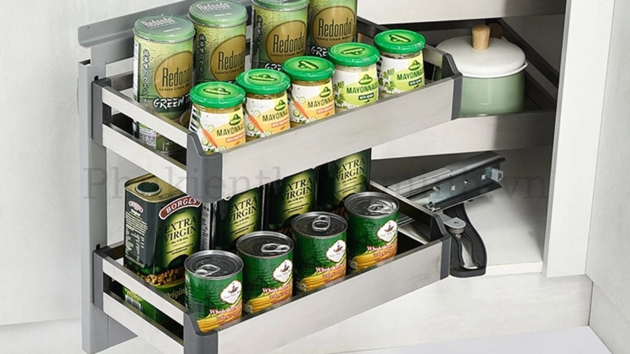 Giá góc liên hoàn Eurogold inox hộp