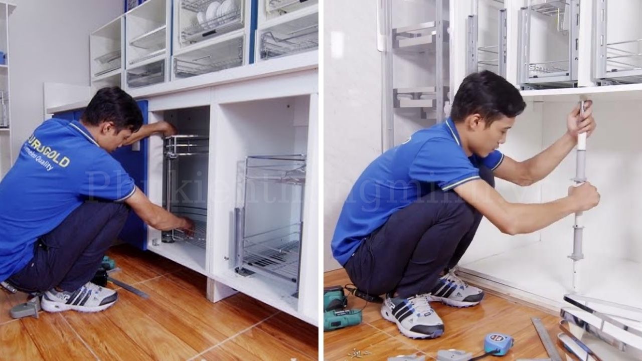 Hướng dẫn lắp đặt và vệ sinh mâm xoay luôn bền đẹp như mới