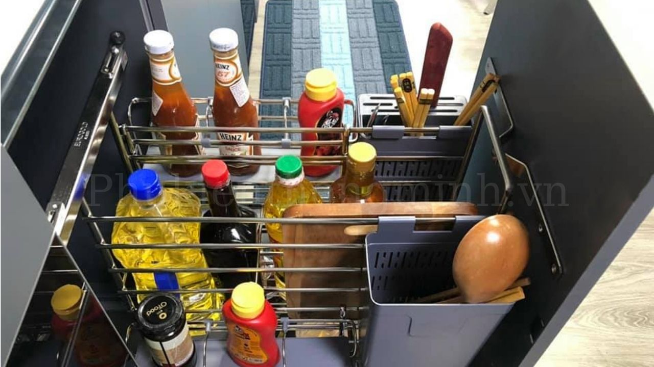 Hướng dẫn lựa chọn kích thước giá dao thớt phù hợp với khoang tủ