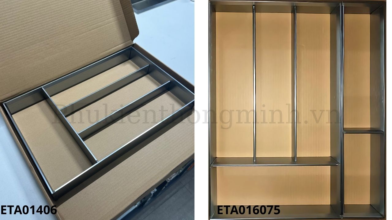 Khay chia Eurogold nhôm cho ngăn kéo nhỏ và vừa