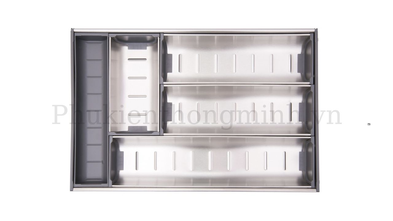 Khay chia muỗng đũa inox 304 Eurogold