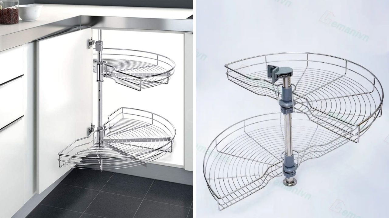 Mâm xoay Eurogold 180 độ Inox 304