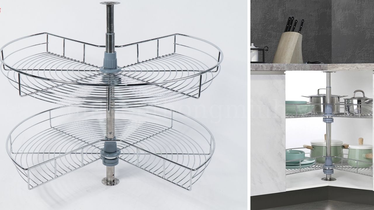 Mâm xoay Eurogold 270 độ Inox 304