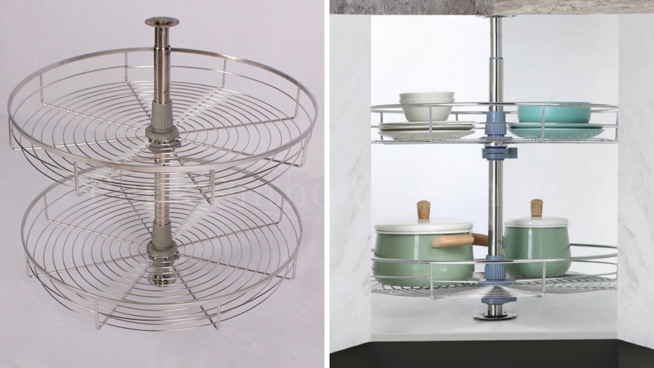 Mâm xoay Eurogold 360 độ Inox 304