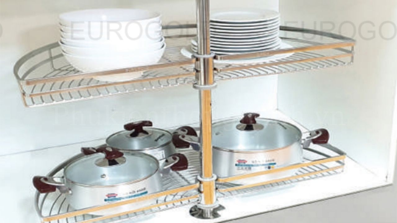 Mâm xoay Eurogold Inox 304