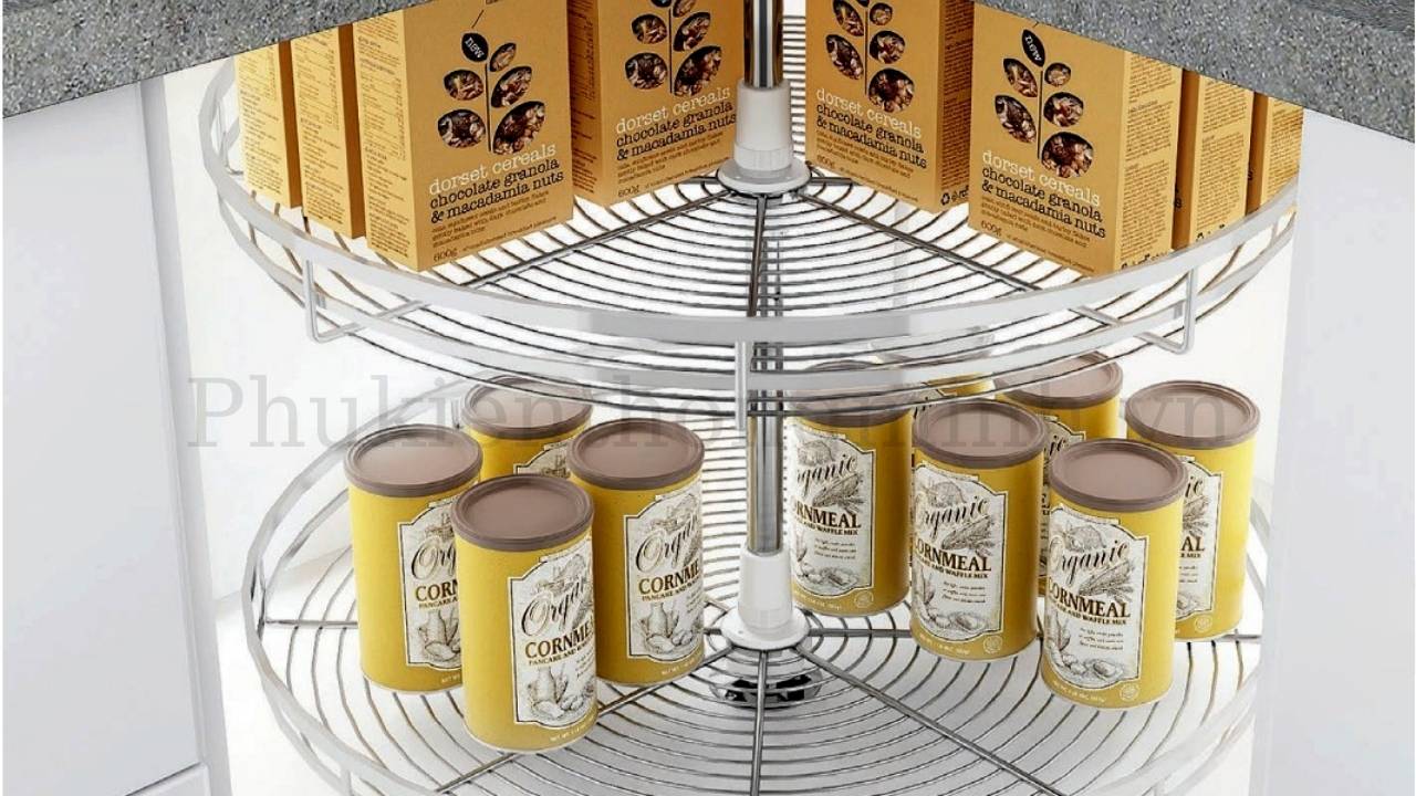 Mâm xoay Eurogold inox 304 360 độ EPL360A / EXL36080