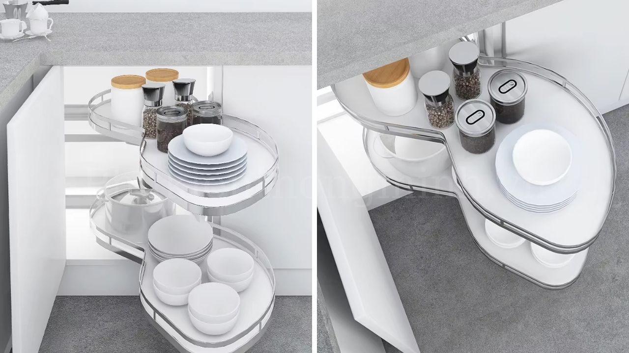 Mâm xoay hình lá Eurogold EXL202 (M0202)