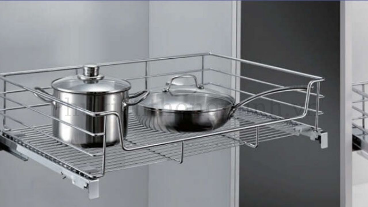 Mẫu giá xoong nồi Eurogold inox 201 mạ chrome mã EG61