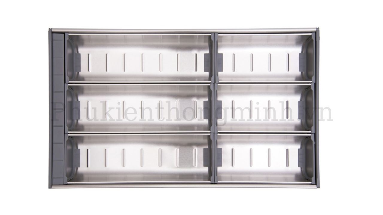 Nâng tầm phong cách bếp hiện đại với thiết kế inox sáng bóng