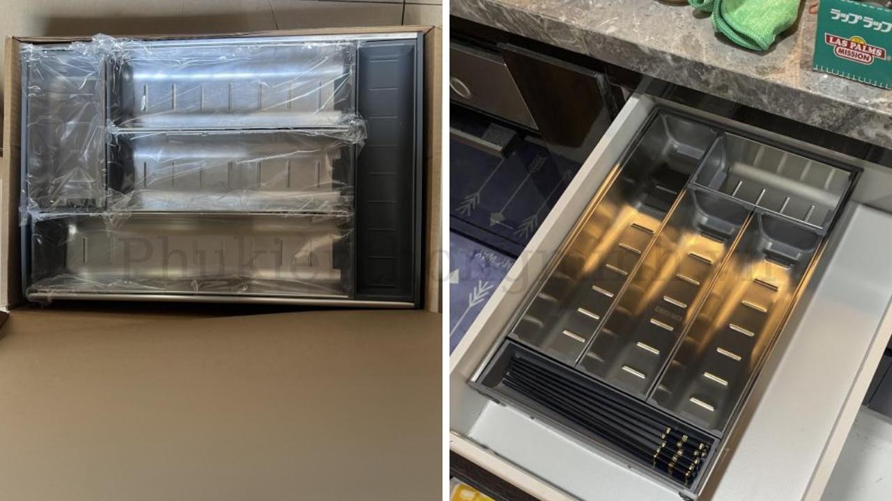 Những lưu ý để mua và lắp đặt khay chia muỗng đũa inox đúng chuẩn