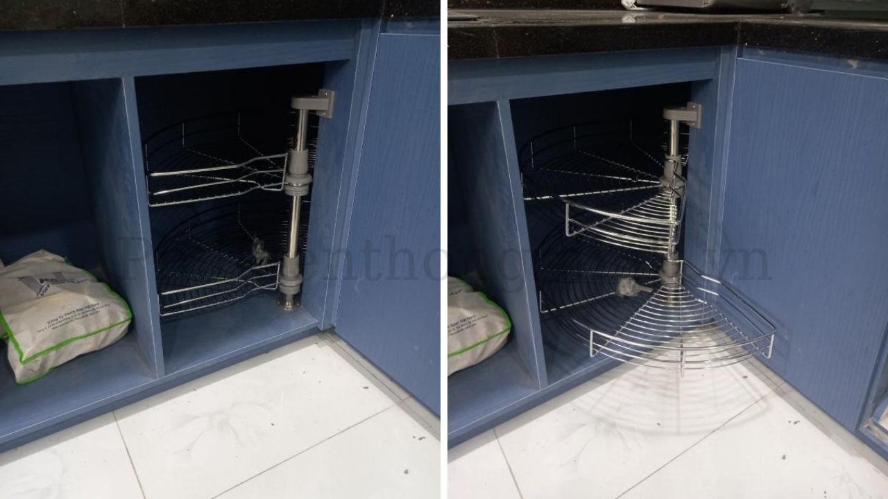 Những lưu ý khi chọn mua mâm xoay 180 độ inox 201 để lắp đặt chuẩn xác