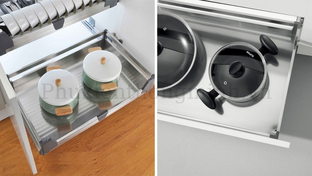 Những lưu ý khi chọn mua và lắp đặt giá xoong nồi inox hộp Eurogold