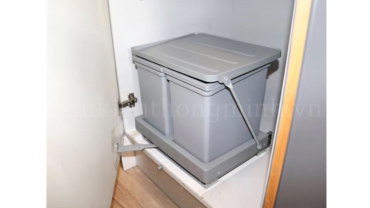 Những lưu ý khi lắp đặt thùng rác âm tủ Eurogold để đảm bảo thẩm mỹ