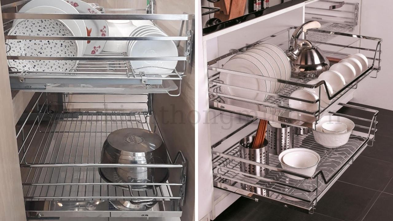 Những lưu ý quan trọng khi chọn mua giá xoong nồi âm tủ Eurogold