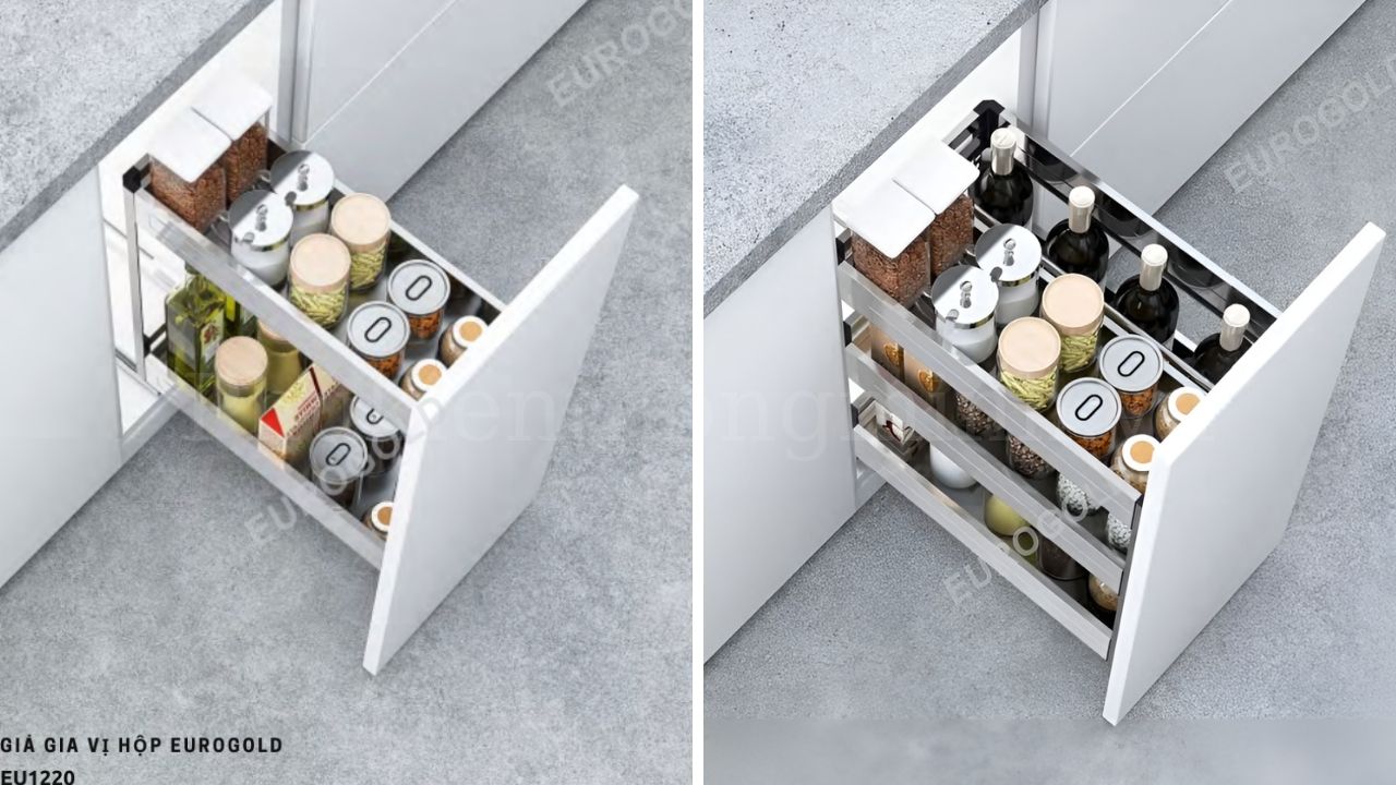 Những mẹo nhỏ giúp kệ gia vị inox hộp của bạn luôn bóng đẹp như mới